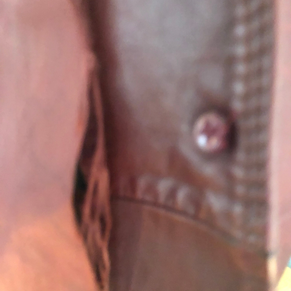 Wilsons Vintage Leather Jacket Size 12 Womens - Picture 7 of 7